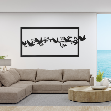стенна декорация с птици