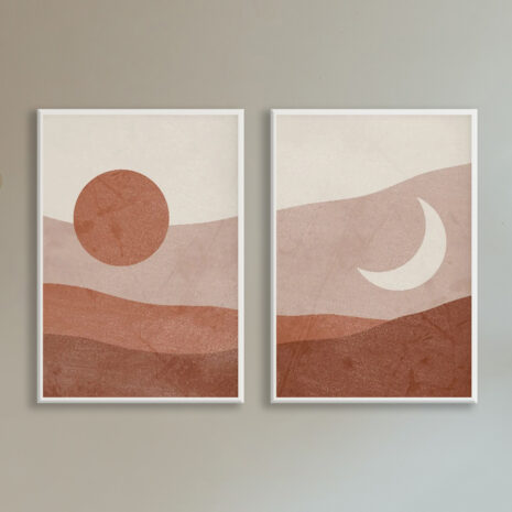 Boho-moon-and-sun-white-frames
