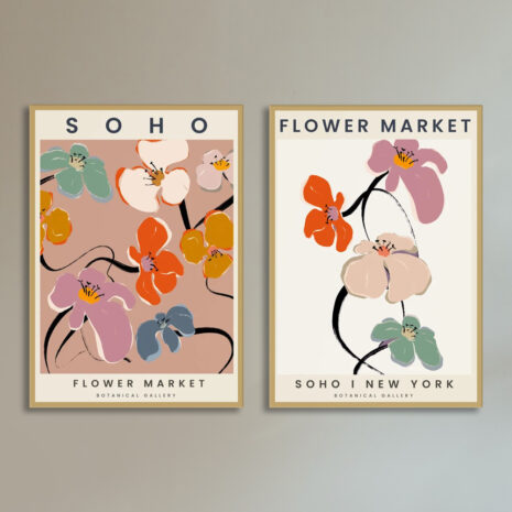 Soho-flowers-golden-frames